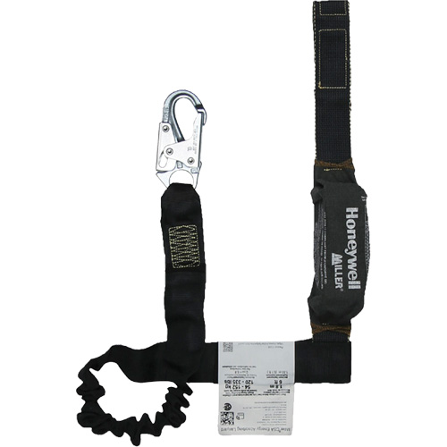Miller&reg; Arc-Rated Shock-Absorbing Lanyard, 6', Locking Snap Hook Center, Locking Snap Hook Leg Ends, Kevlar&reg; Equipment World