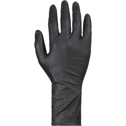 KeepKleen&reg; Disposable Gloves, Medium, Nitrile, 8-mil, Powder-Free, Black Equipment World