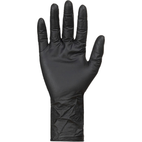 KeepKleen&reg; Disposable Gloves, Medium, Nitrile, 8-mil, Powder-Free, Black Equipment World