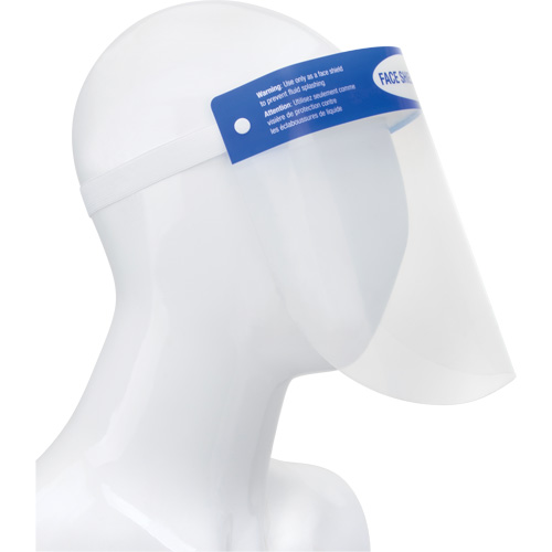 Disposable Faceshield with Head Gear, PET Equipment World
