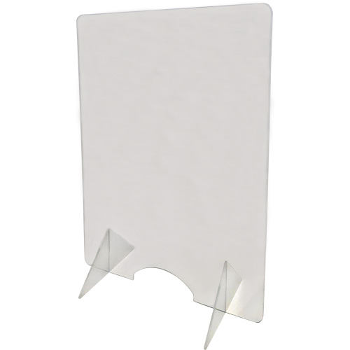 Countertop Safety Shield, 24" W x 32" H Equipment World
