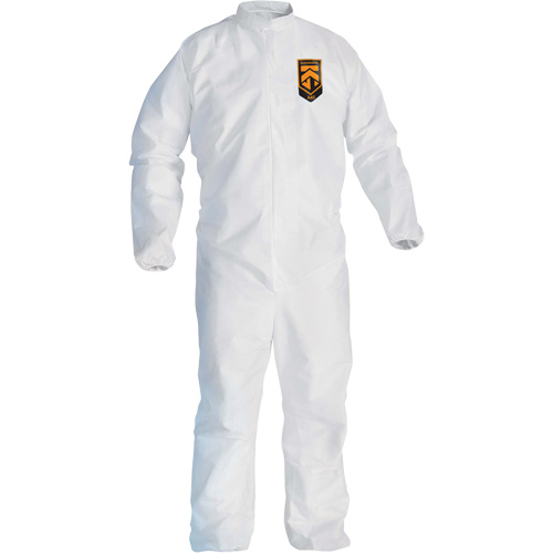 KleenGuard KGA300 Coveralls, 4X-Large, White, Microporous Equipment World