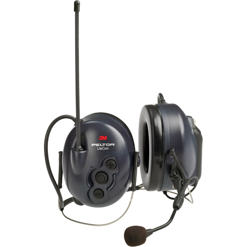 Casque d'&eacute;coute Peltor LiteCom FRS, Style Cordon cervical, 26 dB Equipment World
