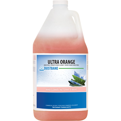 Ultra Orange Hand Cleaner, Liquid, 4 L, Jug, Scented Equipment World