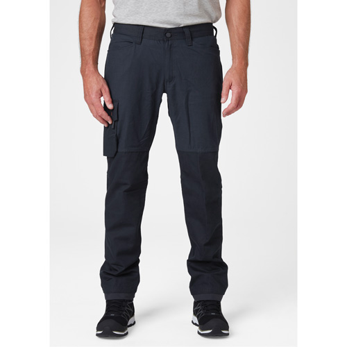 Oxford Service Pants, Poly-Cotton, Navy Blue, Size 30, 32 Inseam Equipment World