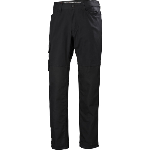 Oxford Service Pants, Poly-Cotton, Black, Size 30, 32 Inseam Equipment World