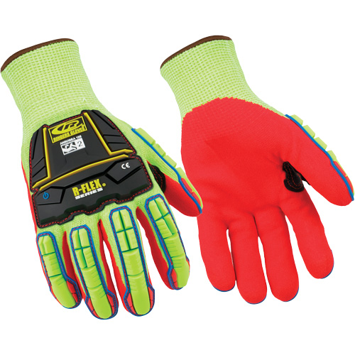 085 Cut-Resistant Gloves, Size Small/8, 13 Gauge, Nitrile Coated, HPPE Shell, ASTM ANSI Level A6 Equipment World