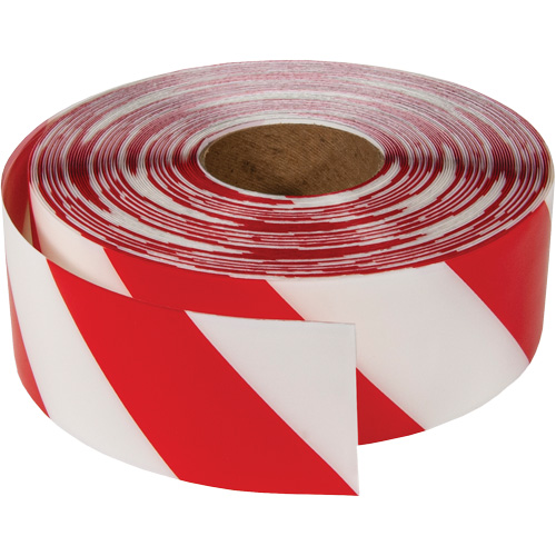 ArmorStripe&reg; Ultra Durable Floor Tape, 3" x 100', PVC, Red and White Equipment World