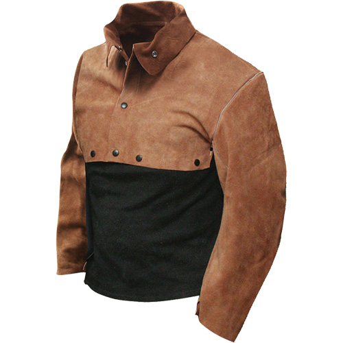 Standard Grade Leather Cape Sleeve, Medium, Brown Equipment World