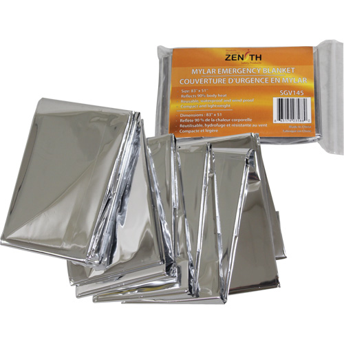 Emergency Blanket, Aluminized Polyester Equipment World