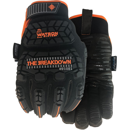 The Breakdown Cut Resistant Work Gloves, Size Small, Aramid/Polyester/Stainless Steel Shell, ASTM ANSI Level A5 Equipment World