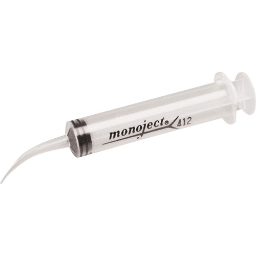Monoject&reg; 412 Curved Tip Irrigating Syringes, 12 cc Equipment World