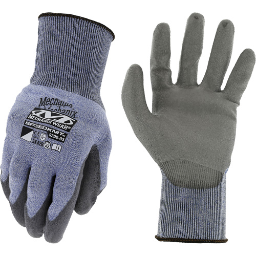 Gants r&eacute;sistants aux coupures SpeeKnit B2, Taille Moyen/8, Calibre 15, Rev&ecirc;tement Polyur&eacute;thane, Enveloppe en PEHP, ASTM ANSI niveau A2/EN 388 niveau B Equipment World
