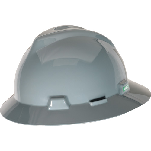 V-Gard&reg; Slotted Full-Brim Hardhat, Pinlock Suspension, Non-Vented Equipment World