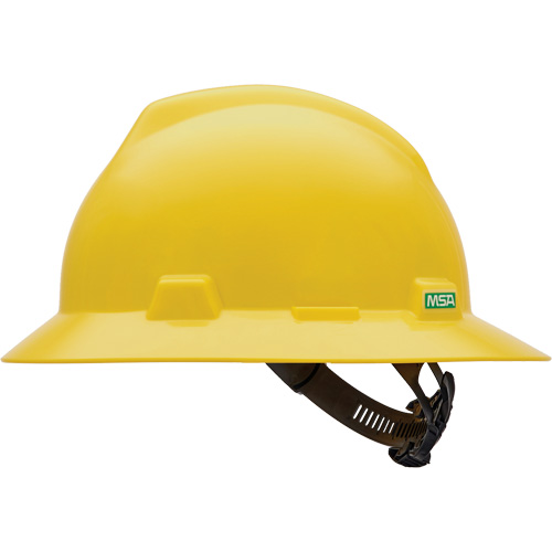 V-Gard&reg; Slotted Full-Brim Hardhat, Meets CSA Type 1, Quick-Slide Suspension, Non-Vented Equipment World
