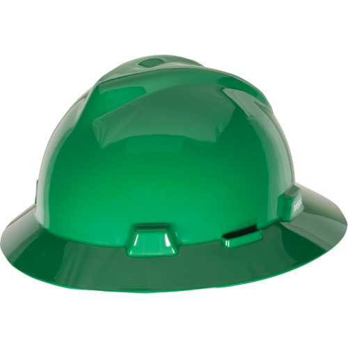 V-Gard&reg; Slotted Full-Brim Hardhat, Meets CSA Type 1, Quick-Slide Suspension, Non-Vented Equipment World
