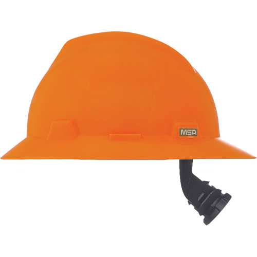 V-Gard&reg; Slotted Full-Brim Hardhat, Meets CSA Type 1, Ratchet Suspension, Non-Vented Equipment World