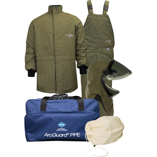 Arcguard Revolite Medium Arc Flash Suit Kit with Lift Front Hood, 40 cal/cm² Equipment World