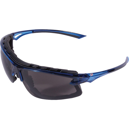 Dynamic Opti-Seal Semi-Rimless Safety Glasses, Smoke Lens, Anti-Fog/Anti-Scratch, ANSI Z87+/Meets/Exceeds CSA Z94.3 Equipment World