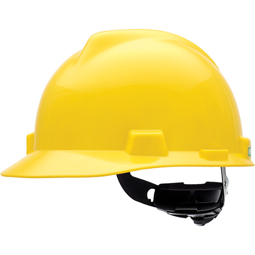 V-Gard Slotted Hard Hat, Meets CSA Type 1, Ratchet Suspension, Non-Vented Equipment World