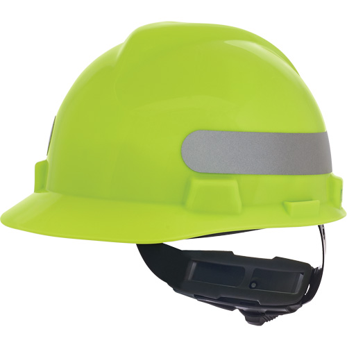 V-Gard&reg; Slotted Hard Hat, Meets CSA Type 1, Ratchet Suspension, Non-Vented Equipment World
