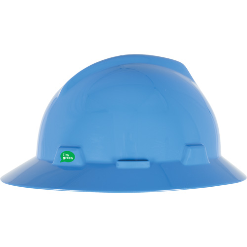 V-Gard&reg; GREEN Slotted Full Brim Hard Hat, Meets CSA Type 1, Ratchet Suspension Equipment World