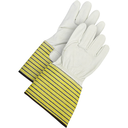 Classic Fitter's Gloves, Large, Grain Cowhide Palm, Fleece Inner Lining Equipment World