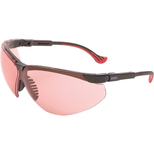 Uvex HydroShield&reg; Genesis&reg; XC Safety Glasses, SCT-Vermillion Lens, Anti-Fog/Anti-Scratch, ANSI Z87+/Meets/Exceeds CSA Z94.3 Equipment World
