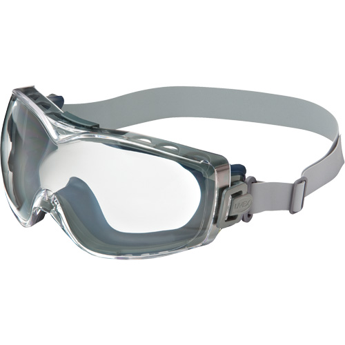 Uvex HydroShield&reg; Stealth&reg; OTG Safety Goggles, Clear Lens, Anti-Fog/Anti-Scratch, Indirect Vent Equipment World