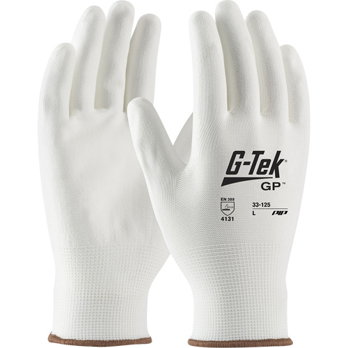 G-Tek&reg; GP Coated Gloves, Small, Polyurethane Coating, 13 Gauge, Nylon Shell Equipment World