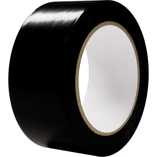 Aisle Marking Tape, 2" x 108', PVC, Black Equipment World