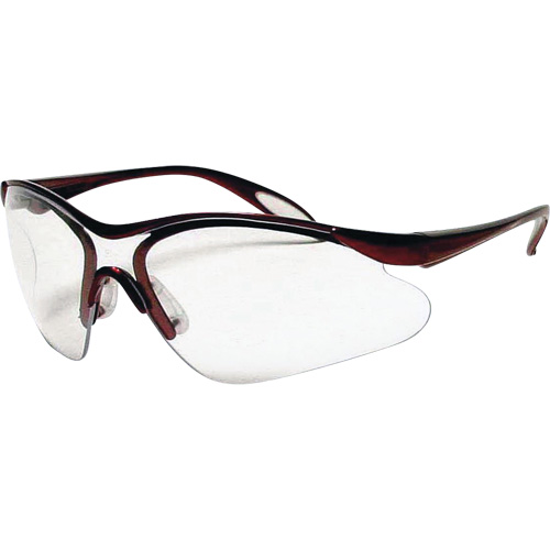 Miranda Safety Glasses, Clear Lens, Anti-Scratch, Meets/Exceeds CSA Z94.3 Equipment World