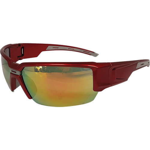 Hartley Safety Glasses, Red Lens, Meets/Exceeds CSA Z94.3 Equipment World
