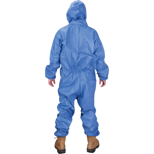 Hooded Coveralls, Medium, Blue, SMS Equipment World