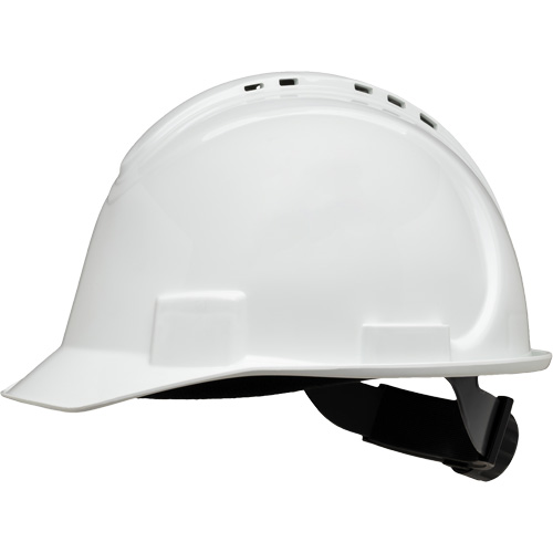 Casque de s&eacute;curit&eacute; &agrave; bordure courte North, R&eacute;pond aux normes CSA type 1, Suspension Rochet, Ventil&eacute; Equipment World