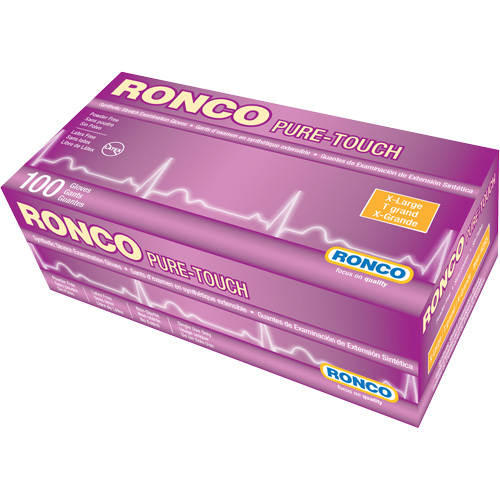 Pure-Touch&reg; Synthetic Stretch Examination Glove, X-Large, Vinyl, 5-mil, Powder-Free, White, Class 2 Equipment World