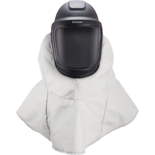 Casque de protection avec bavette longue jetable Primair s&eacute;rie 900, Standard, Casque rigide, Bavette Simple Equipment World