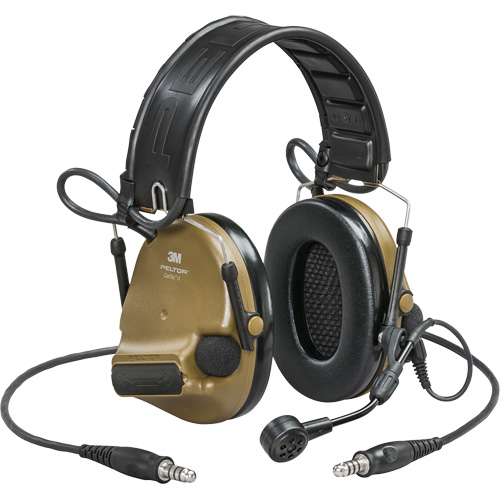 Peltor ComTac VI NIB Dual Lead Headset with Arc, Headband Style, 23 dB Equipment World