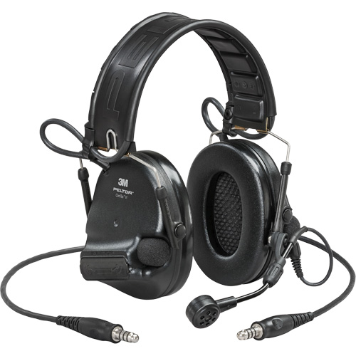 Peltor ComTac VI NIB Dual Lead Headset with Arc, Headband Style, 23 dB Equipment World
