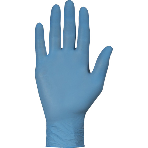 Gants jetables KeepKleen, Petit, Nitrile, 2,8 mil, Sans poudre, Bleu Equipment World