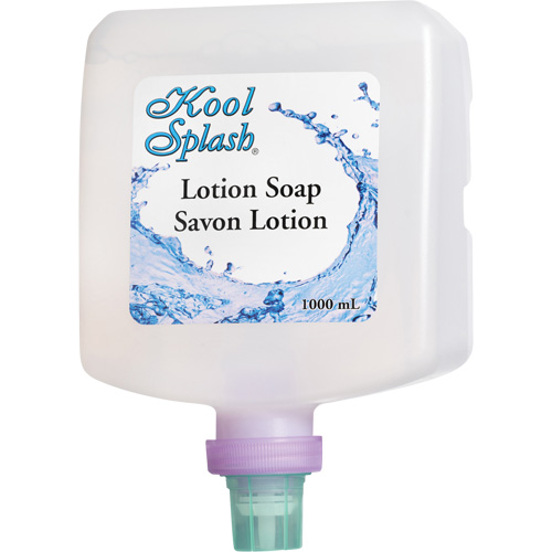 Kool Splash&reg; Clearly Lotion Soap, Cream, 1000 ml, Unscented Equipment World