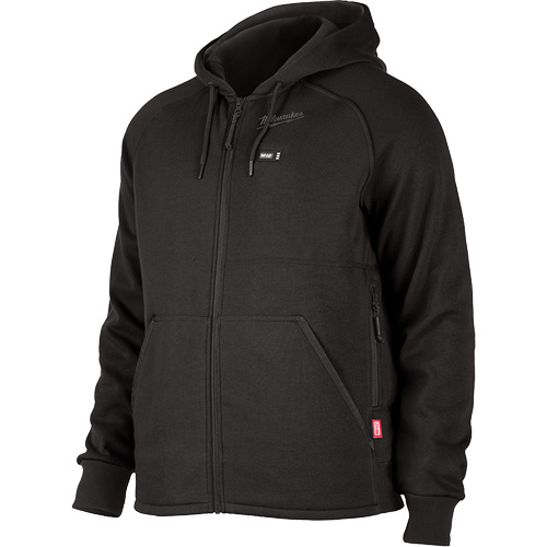 M12 Heated Hoodie, Men's, Large, Black, Polyester Equipment World