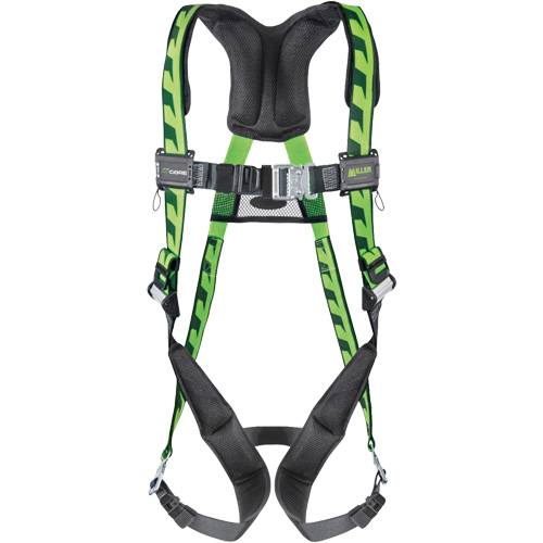 Miller AirCore Harness with Steel Hardware, CSA Certified, Class AE, Large/X-Large, 400 lbs. Cap. Equipment World