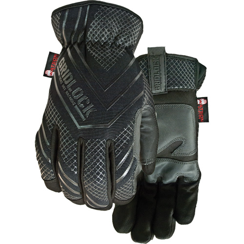 Gants r&eacute;sistant &agrave; la coupure et perforation Gridlock, Taille Moyen, Enveloppe en Acier inoxydable, ASTM ANSI niveau A9/EN 388 niveau 5/EN 388 niveau F Equipment World