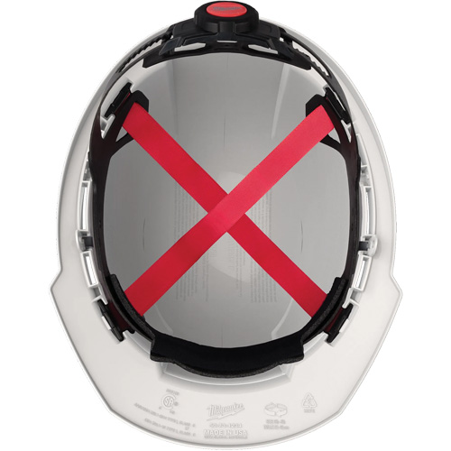 Front Brim Hardhat, Meets CSA Type 1, Ratchet Suspension, Non-Vented Equipment World