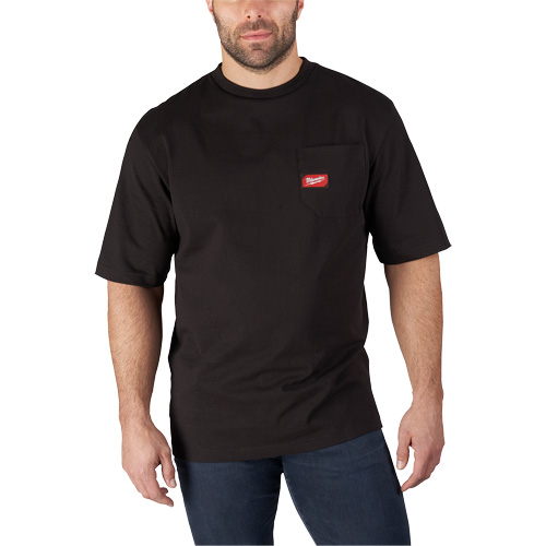 T-shirt robuste avec poche, Hommes, Petit, Noir Equipment World