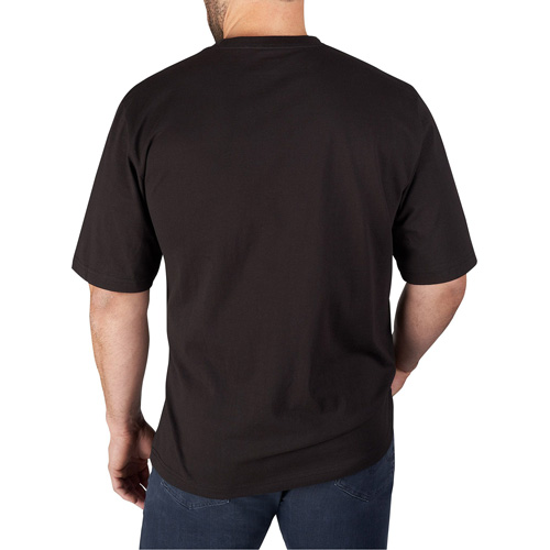 T-shirt robuste avec poche, Hommes, Petit, Noir Equipment World