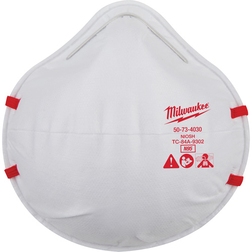 Disposable Respirator, N95, NIOSH Certified, One Size Equipment World