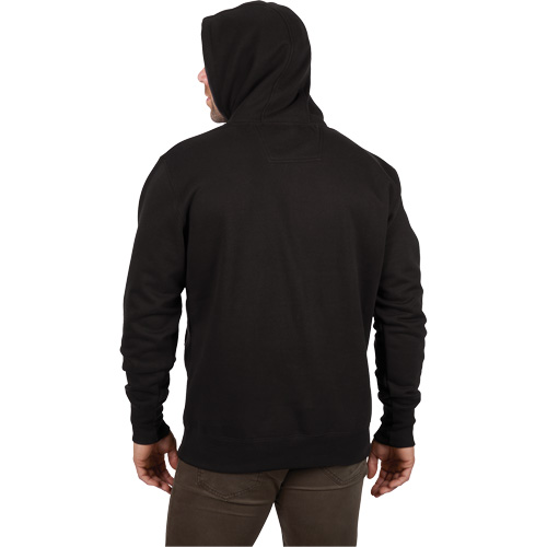 Heavy-Duty Pullover Hoodie, Men's, Small, Black Equipment World