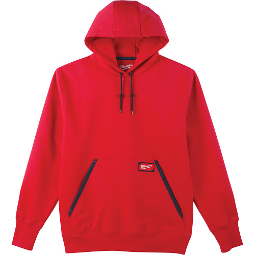Heavy-Duty Pullover Hoodie, Men's, Small, Red Equipment World